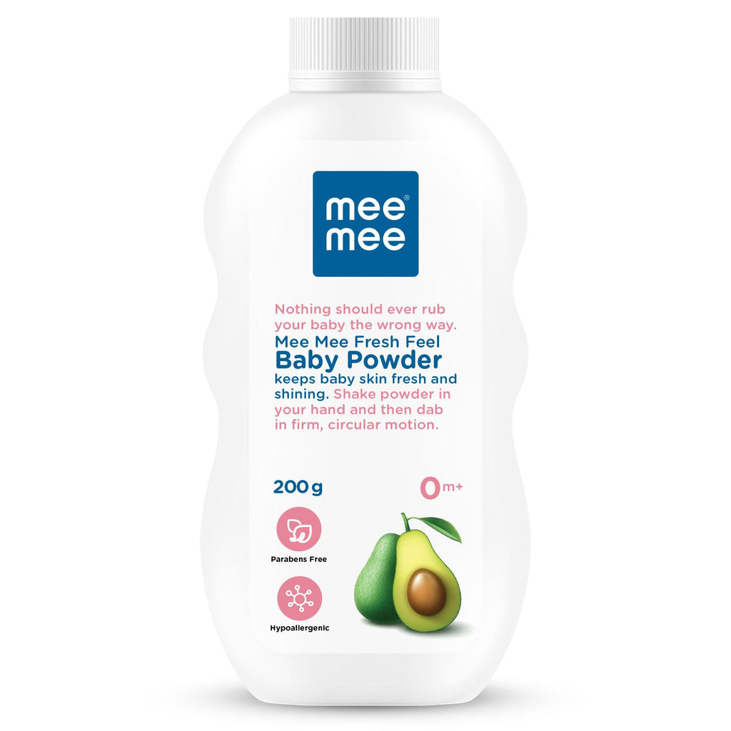 Mee Mee Infant Talcum Powder | Enriched with Avocado Oil