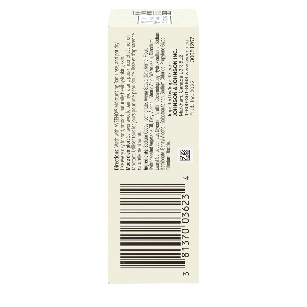 Aveeno Active Naturals Moisturizing Bar - Pack of 1, 100g