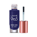 LAKMÉ 9To5 Primer + Glossy Finish Nail Colour|| Summer Blue||6 Ml
