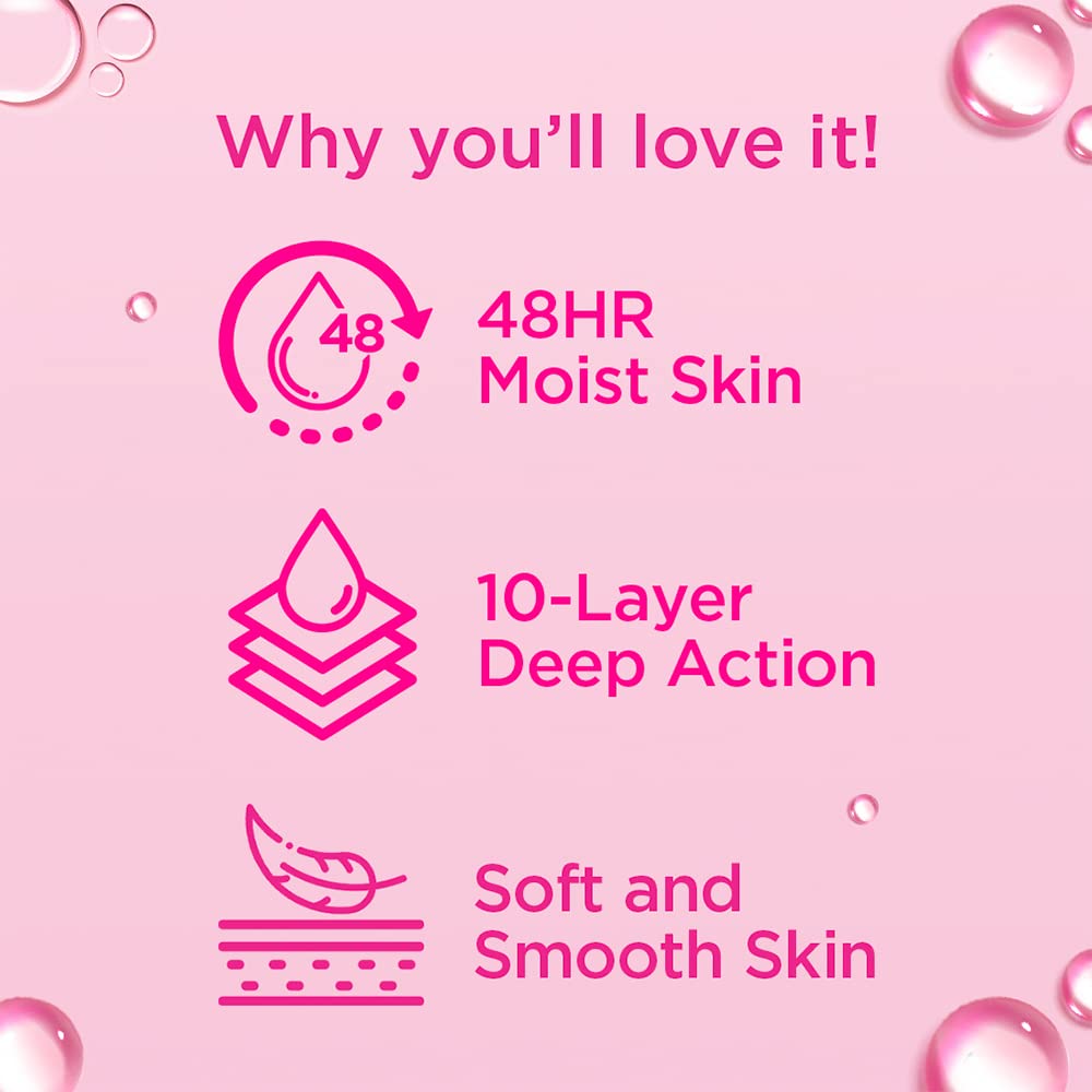 POND'S Triple Vitamin Moisturising Body Lotion 600 ml (Pack of 2)