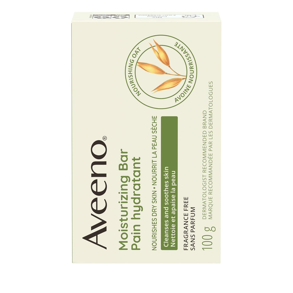 Aveeno Active Naturals Moisturizing Bar - Pack of 1, 100g