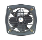 Bajaj Bahar 150 MM Exhaust Fan | High Speed | High Air Delivery | Strong Metal Body | Low Energy Consumption | Easy To Mount | 2 Yrs Warranty 【Metallic Grey】