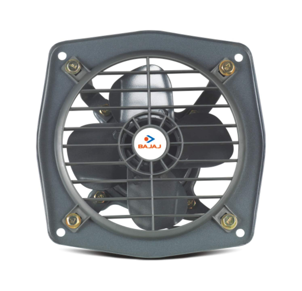 Bajaj Bahar 150 MM Exhaust Fan | High Speed | High Air Delivery | Strong Metal Body | Low Energy Consumption | Easy To Mount | 2 Yrs Warranty 【Metallic Grey】