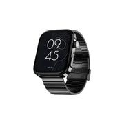 boAt Chrome Endeavour, Premium Metal Body, 1.96”(4.97cm) AMOLED Display,AI Coach Health Insights,Advanced S1 Processor,HRV,VO2 Max,Auto Watchface Refresh, Smart Watch for Men & Women (Steel Black)