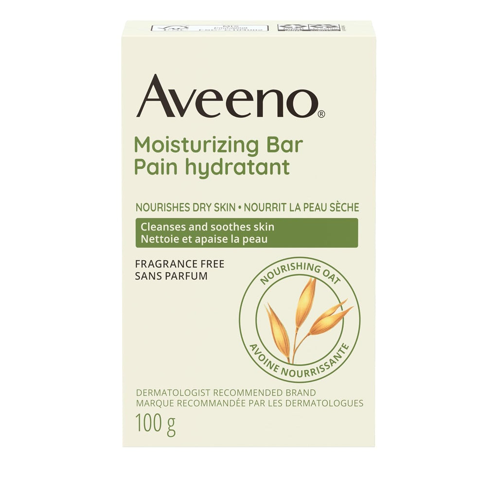 Aveeno Active Naturals Moisturizing Bar - Pack of 1, 100g