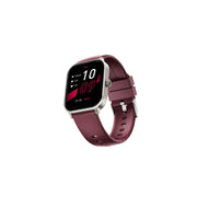 boAt Ultima Ember 2 Smartwatch, 1.96” AMOLED Display, Ultra Bright 1000 nits Brightness, AOD, Personalized Fitness Nudges, Functional Crown, 100+ Sports Mode smartwatch for Men & Women (Velvet Wine)