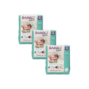 Bambo Nature Premium Baby Tape Diapers for Baby Large Size (7-14 Kgs), Super Absorbent, Breathable, Extra Soft, Dermatologically Tested Toddler Nappies, Bamboo Diaper With Wetness Indicator, 72 Count