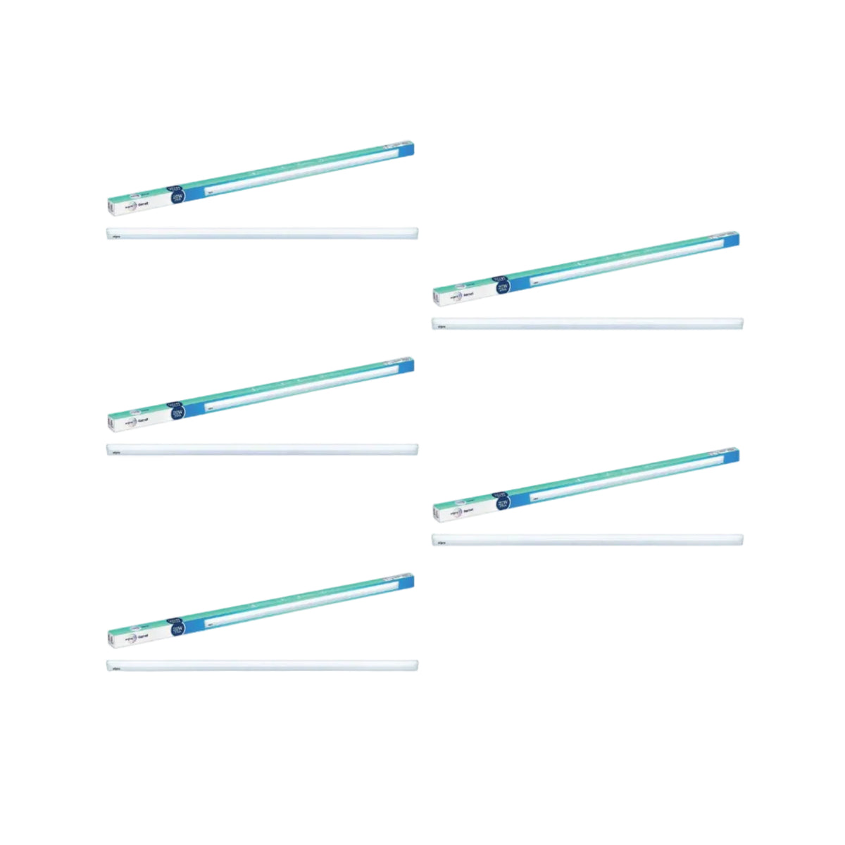 wipro 20W LED Cool Day Light Light, Pack of 5