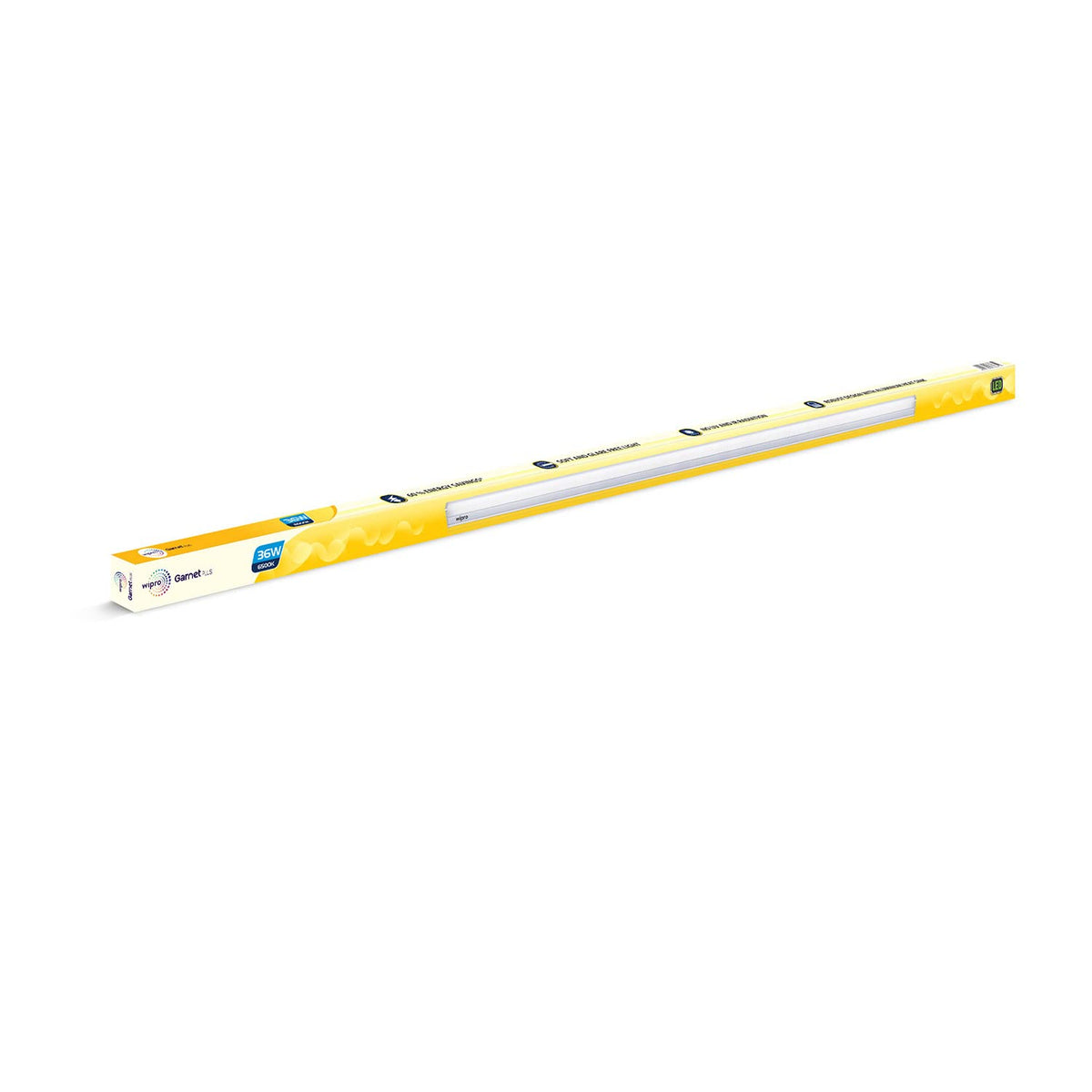 wipro 36W LED Batten ( White , Cool Day Light, Garnet)