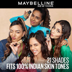 Maybelline New York Fit Me Matte + Poreless Liquid Foundation, 128 Warm