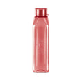 MILTON Prime 1000 Water Bottle, 1 Litre, Reusable Plastic Fridge Bottle, BPA Free and Leak Proof Bottles for Travel, Work, Pack of 1, Burgundy