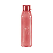 MILTON Prime 1000 Water Bottle, 1 Litre, Reusable Plastic Fridge Bottle, BPA Free and Leak Proof Bottles for Travel, Work, Pack of 1, Burgundy
