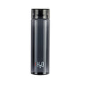CELLO H2O Round Water Bottle 1000ml, Black | BPA Free, Unbreakable & Reusable PET Bottle | Leakproof Silicone Lid Fridge Set of Water Bottle For Kitchen, Office, School, College, Travel & Gifting
