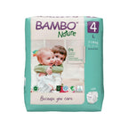 Bambo Nature Premium Baby Tape Diapers for Baby Large Size (7-14 Kgs) Super Absorbent, Breathable, Extra Soft, Dermatologically Tested, Hypoallergenic Toddler Nappies With Wetness Indicator, 144 Count
