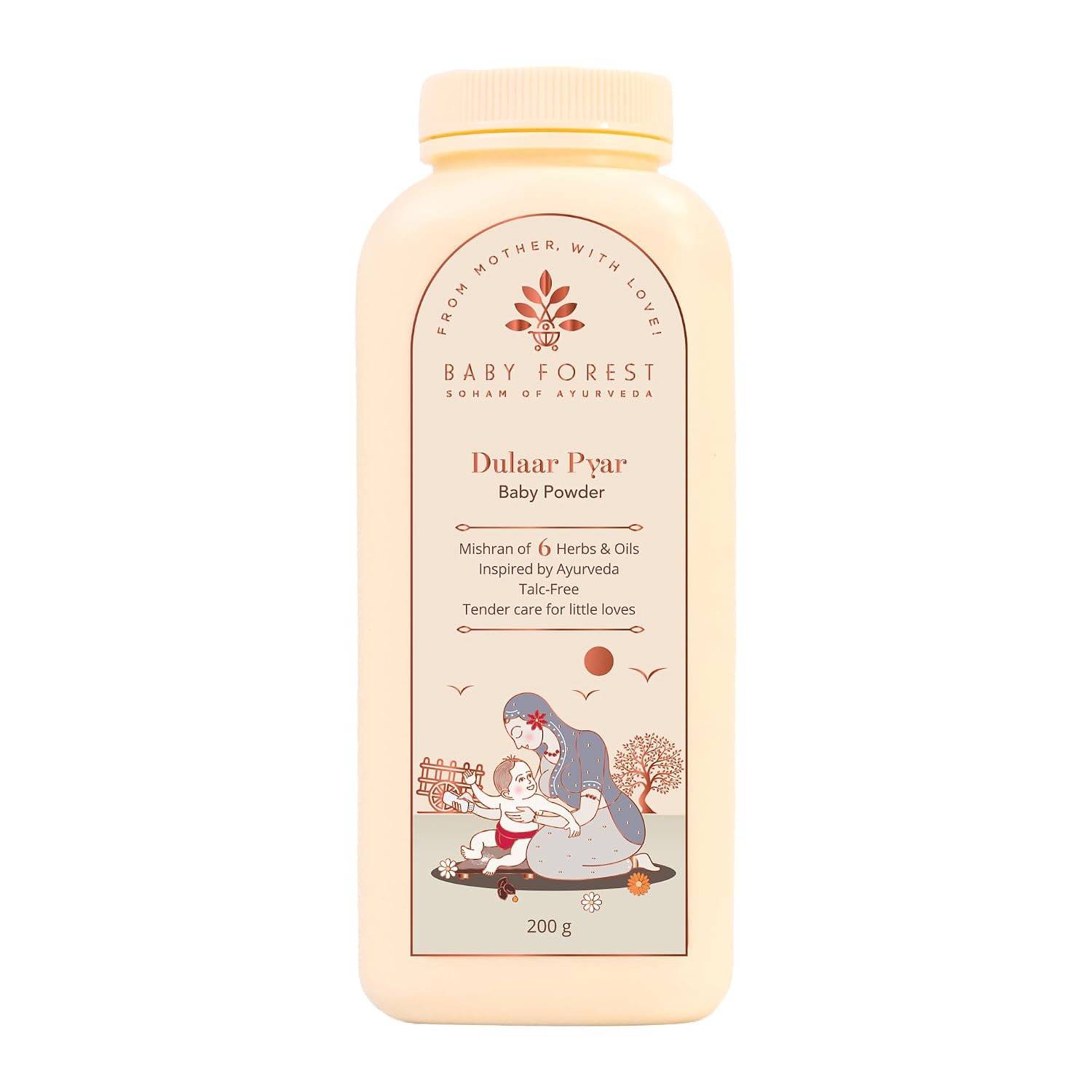 Baby Forest Dulaar Pyar Talc Free Baby Powder