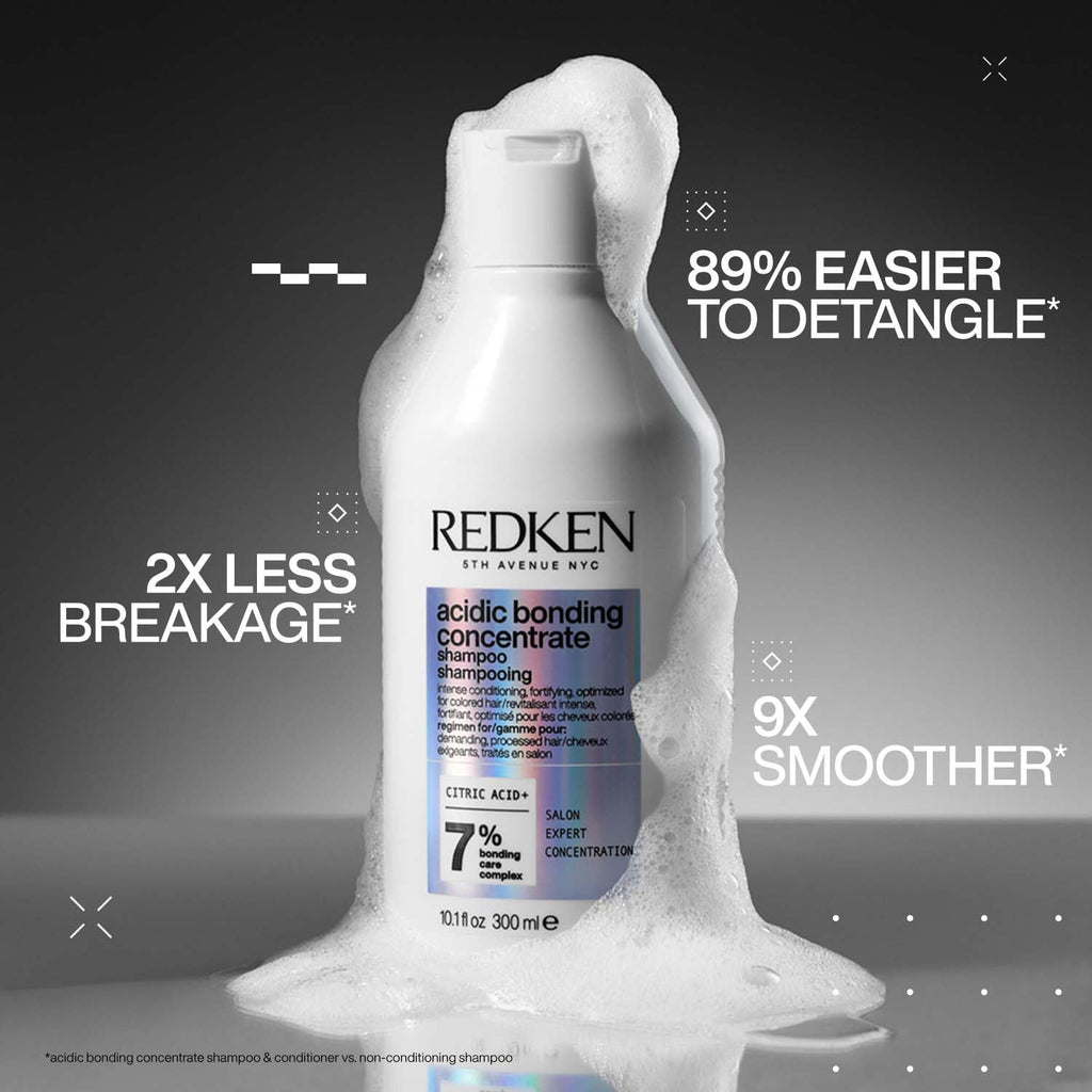 Redken Acidic Bonding Concentrate Bond Repair Sulphate-Free Shampoo, 300 ml