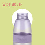 MILTON Jimmy 900 Pet water bottle, 830 ml | Leak-Proof, BPA-Free, Easy to Carry Handle & Strap | Reusable Water bottle for fridge|Perfect for Office, Travel, Gym Bottle for Men and Women, Purple