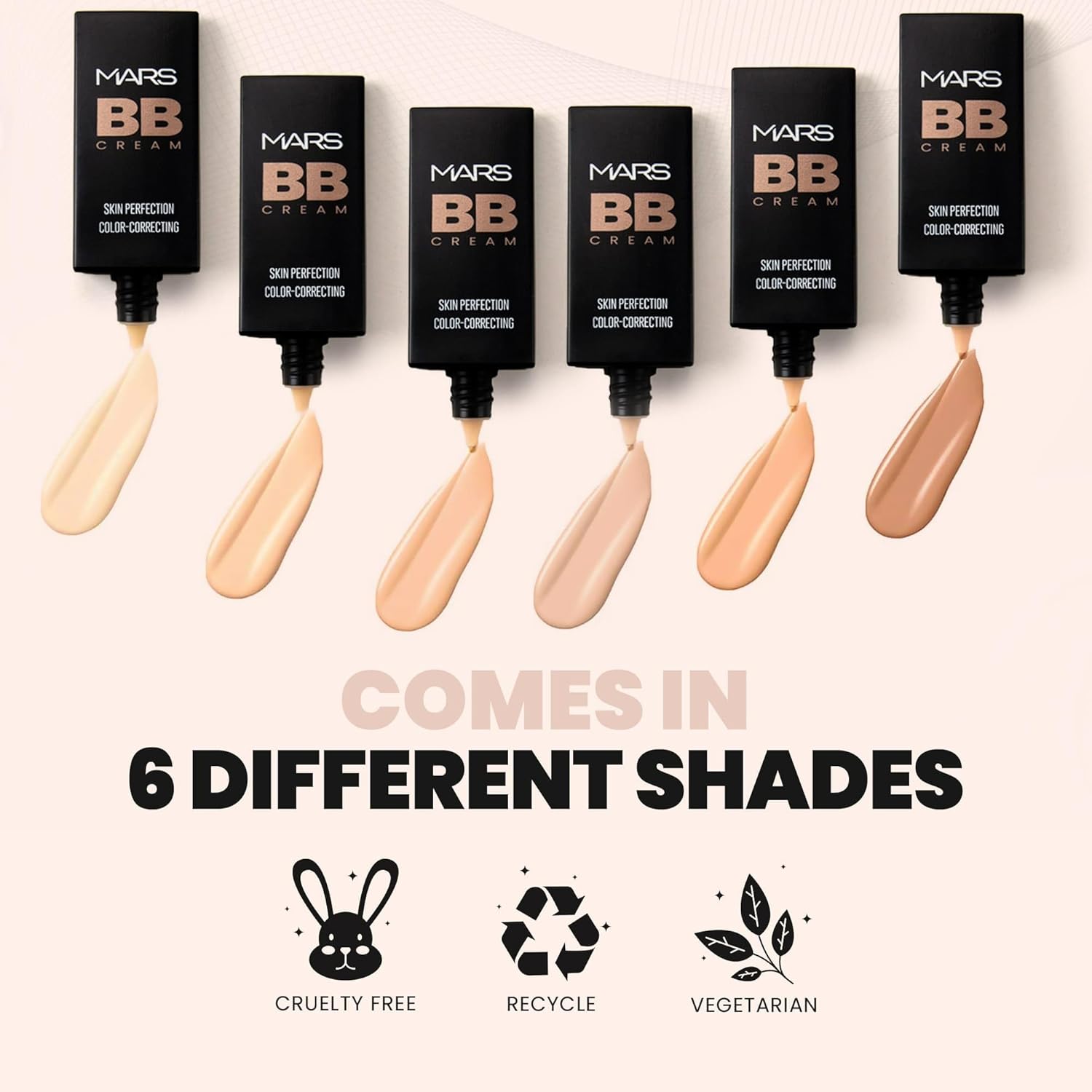 MARS BB Cream Lightweight Foundation,30ml
