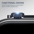 boAt New Launch Storm Infinity Max, 20 Days Maximum Battery, Biggest Battery Capacity Ever! 2.01" (5.1cm) Display, Functional Crown, AI Nudges, BT Calling, Smart Watch for Men & Women (Active Black)