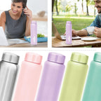 MILTON Aqua 1000 Stainless Steel Water Bottle set of 4, 920 ml each, Single Walled, ISI Certified I Leak Proof Lid, Rust Proof I For School, Office, Gym I Light Green, Purple, Light Pink, Green
