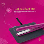 Philips India's No.1 Hair Styling Brand Hair Straightener, Long-Lasting Salon like Results, Frizz Control,Shine, Ceramic Plates Even Heat 200°C, Narrow Plates for Precision, For Indian Hair, BHS252