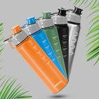 MILTON Gripper 1000 Stainless Steel Water Bottle, 900 ml, Green | Leak Proof | Easy Grip | Light Weight | Easy to Carry