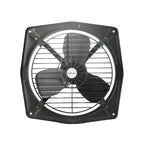 Bajaj Bahar Fresh 225 MM Exhaust Fan | Strong Metal Body And Blades | Noiseless Operations | Rust Proof Body And Blades | 2 Yr Warranty 【Metallic Grey】