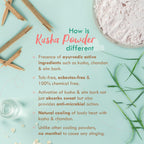 Nat Habit Shwet Chandan Kusha Baby Powder
