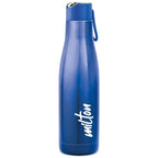 Milton Fame 1000 Thermosteel Water Bottle 880 ml, 24 Hr Hot and Cold I Leak Proof Lid, ISI Certified I Vacuum Insulated I for Office, Gym, School I Blue