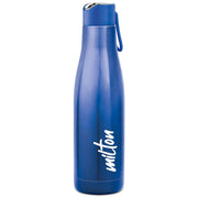 Milton Fame 1000 Thermosteel Water Bottle 880 ml, 24 Hr Hot and Cold I Leak Proof Lid, ISI Certified I Vacuum Insulated I for Office, Gym, School I Blue