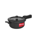 Prestige Svachh 3.5 Litre Outer Lid Pressure Cooker With Hard Anodized Body (Black), 3.5 Liter