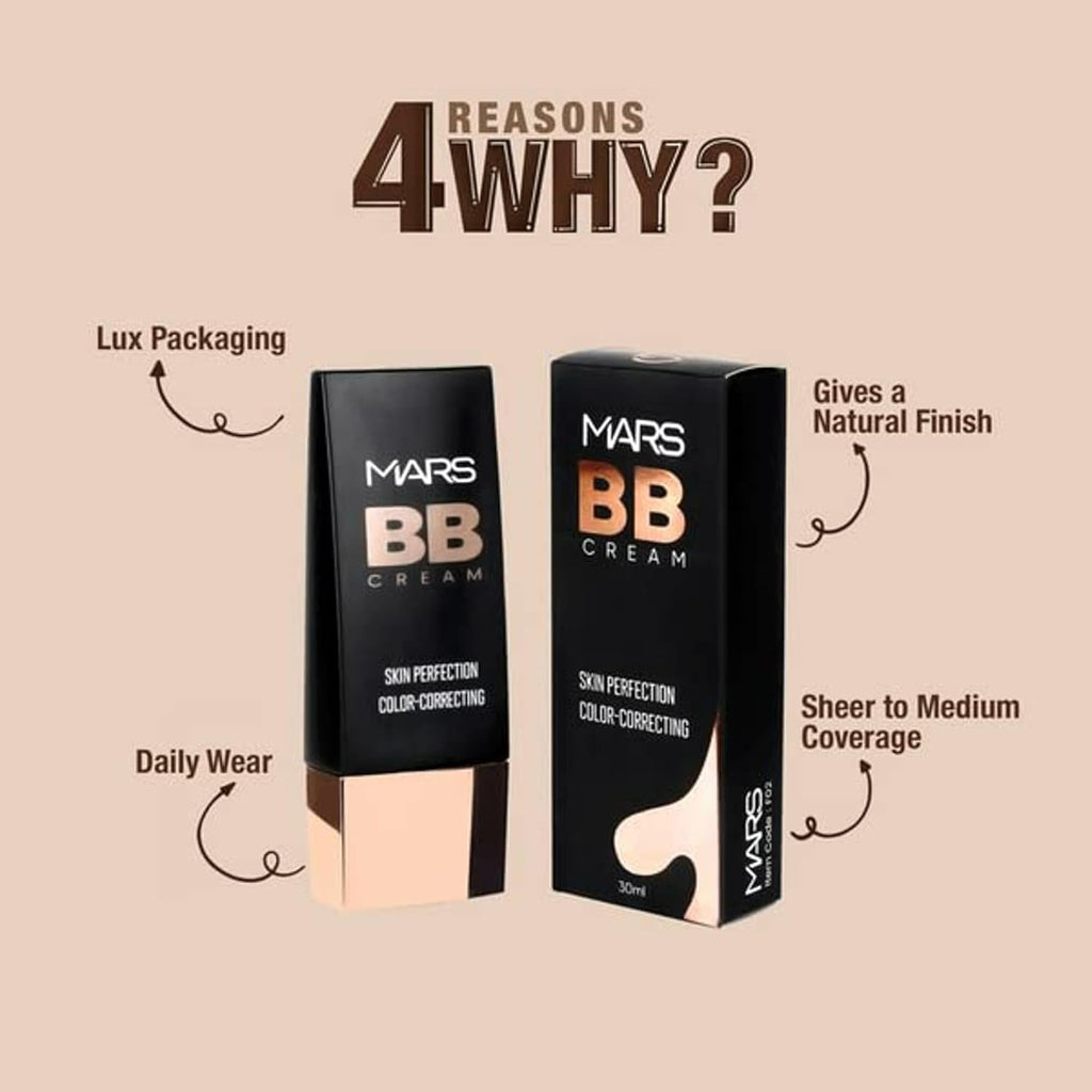 MARS BB Cream Lightweight Foundation,30ml
