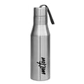MILTON Super 750 Stainless Steel Water Bottle 650 ml, Single Walled, ISI Certified I Leak Proof Lid, Rust Proof I For School, Office, Gym I Silver