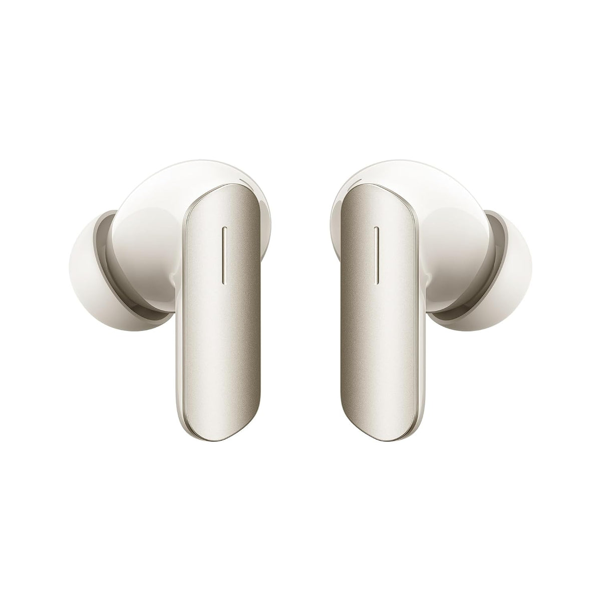 realme Buds Air 7,12.4mm Dynamic Bass Drivers,52Hrs Playtime,52dB Hybrid ANC,6 Mic ENC,45ms Low Latency,360° Spatial Audio,Hi-Res LHDC,IP55 Dust & Water Resistant,True Wireless TWS BT v5.4(Ivory Gold)