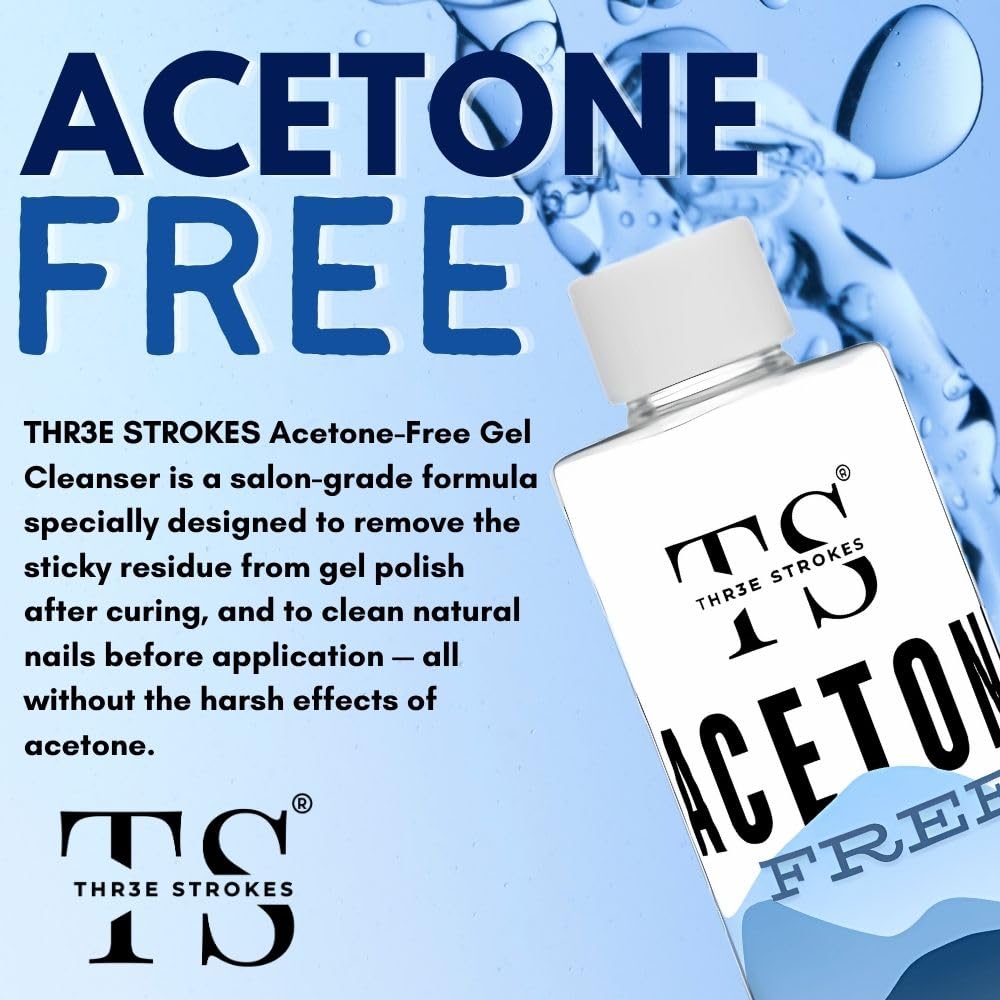 THR3E STROKES Nail Polish Remover, 500ml