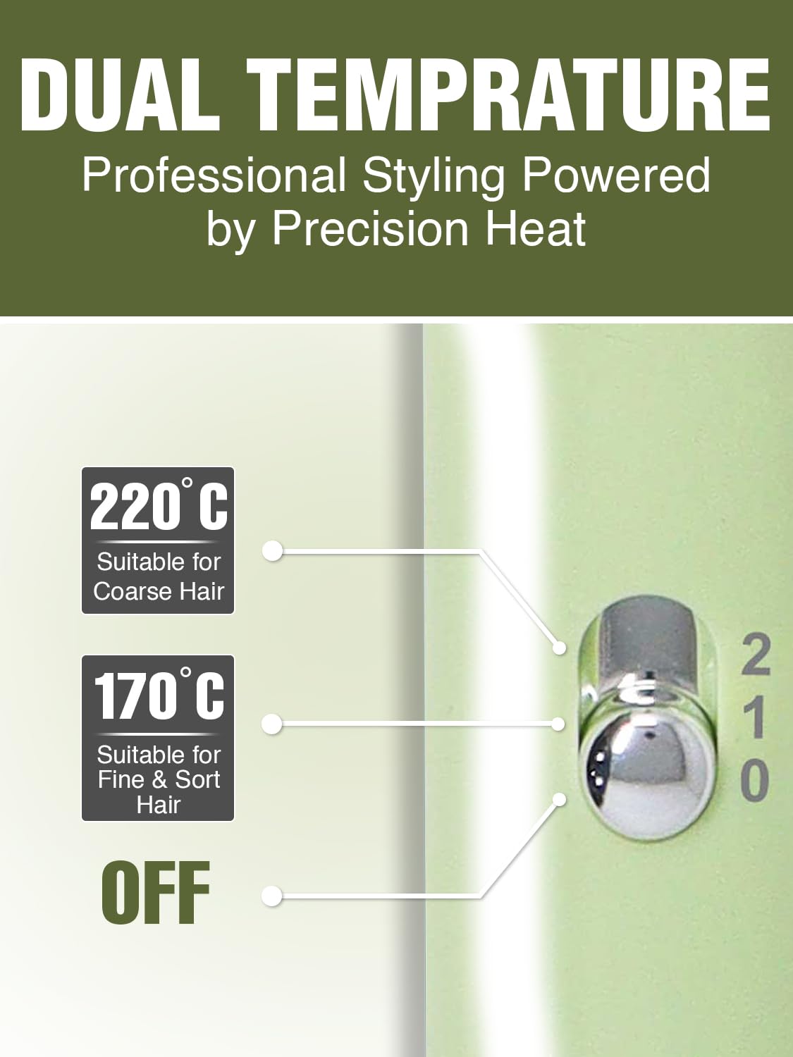 VGR V-565 Professional Electric Hair Curling Wand – Fast Heating 19mm