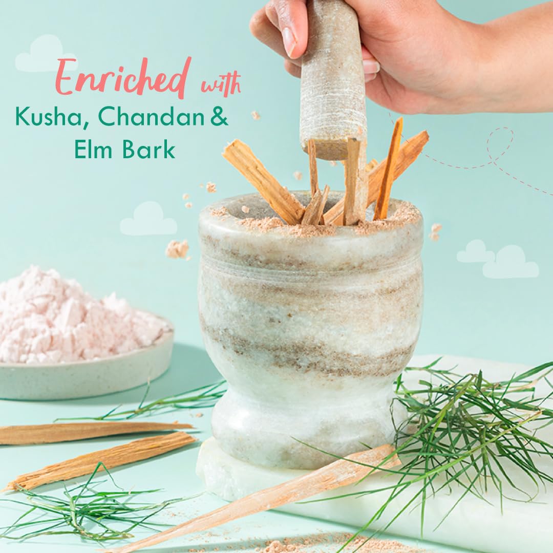 Nat Habit Shwet Chandan Kusha Baby Powder