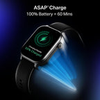 boAt Storm Infinity Plus w/20 Days Extensive Battery Life, Huge 680 mAh, Only Charge Once a Month, 1.96" Display, Functional Crown, Multiple Sports Modes, smart Watch for man & Woman (Active Black)