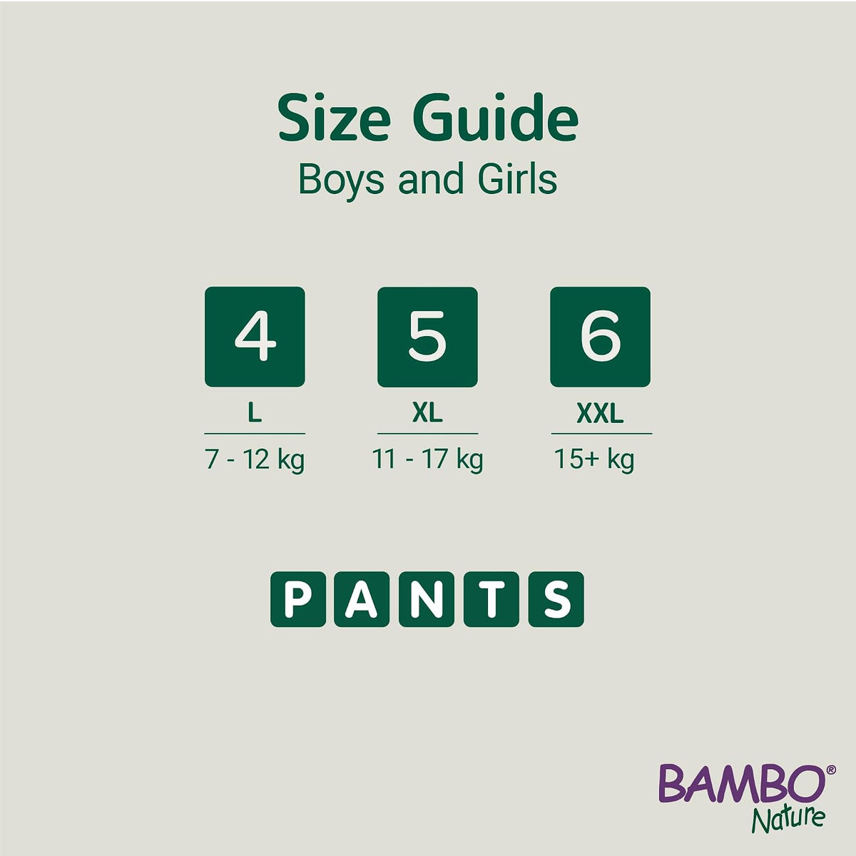 Bambo Nature Premium Baby Diapers - Pants Style, Large Size (7-12 Kgs), 20 Count - Super Absorbent Toilet Training Pull Ups with Wetness Indicator for Kids from 5-12 Months
