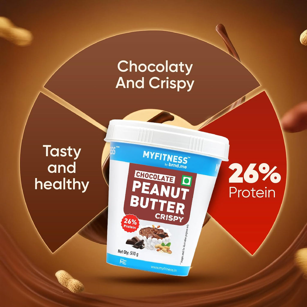 MYFITNESS Peanut Butter Chocolate Spread Crispy 1.2kg