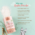 Nat Habit Shwet Chandan Kusha Baby Powder