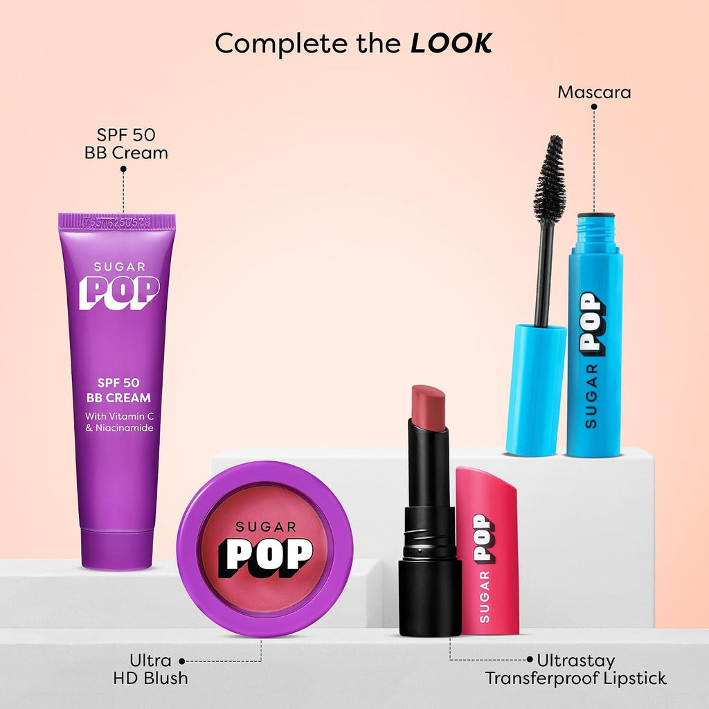 SUGAR POP SPF 50 BB Cream with Vitamin C & Niacinamide,30gm