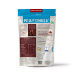 Pro.Fitness 27g High Protein Oats (By MyFitness) | Dark Chocolate Oats with Almonds, Pumpkin Seeds and Raisin | Chocolate Rolled Oats with Jaggery - No...