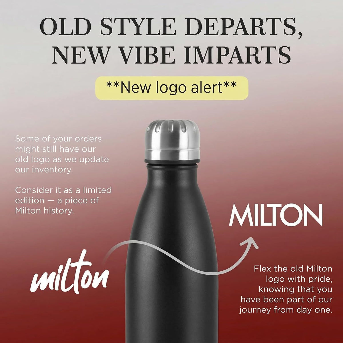 Milton Fame 1000 Thermosteel Water Bottle 880 ml, 24 Hr Hot and Cold I Leak Proof Lid, ISI Certified I Vacuum Insulated I for Office, Gym, School I Blue