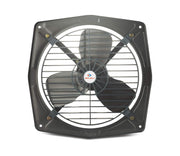 Bajaj Bahar Fresh 300 MM Exhaust Fan | Strong Metal Body And Blades | 100% Copper Motor | High Speed | Rust Proof Body And Blades | 2 Yr Warranty 【Metallic Grey】