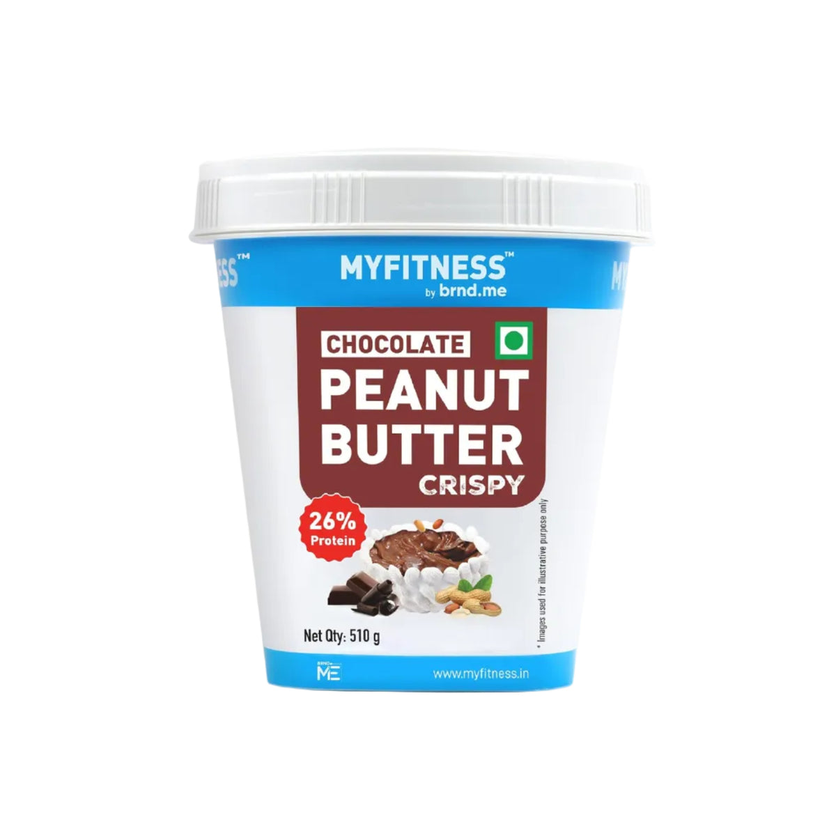 MYFITNESS Peanut Butter Chocolate Spread Crispy 1.2kg