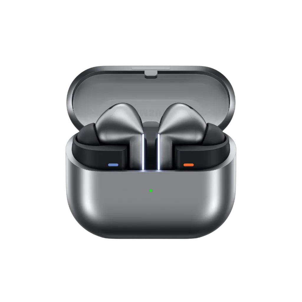 Samsung Galaxy Buds3 Pro Wireless Earbuds, Powered by Galaxy AI, IP57, Active Noise Cancellation, Adaptive Noise Control, 37hrs Battery, 360 Surround Sound, Pinch Controls, Galaxy Ecosystem, Silver
