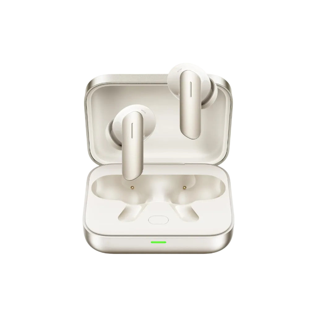 realme Buds Air 7,12.4mm Dynamic Bass Drivers,52Hrs Playtime,52dB Hybrid ANC,6 Mic ENC,45ms Low Latency,360° Spatial Audio,Hi-Res LHDC,IP55 Dust & Water Resistant,True Wireless TWS BT v5.4(Ivory Gold)