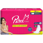 Paree Super Soft Sanitary Pads for Women| XL-30 Pads|With Double Feathers Sanitary Pads