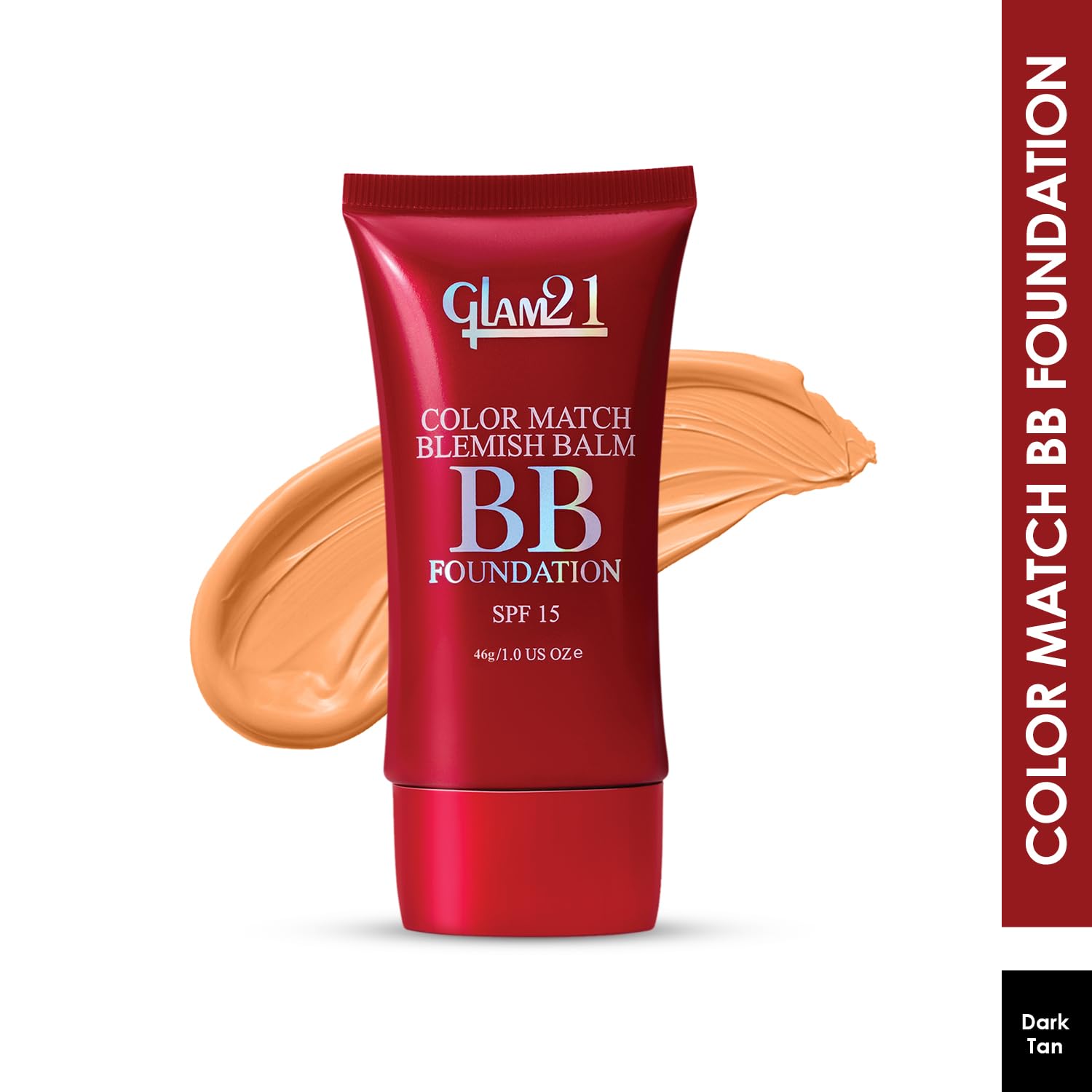 Glam 21 Color Match BB Cream Foundation SPF15,46g